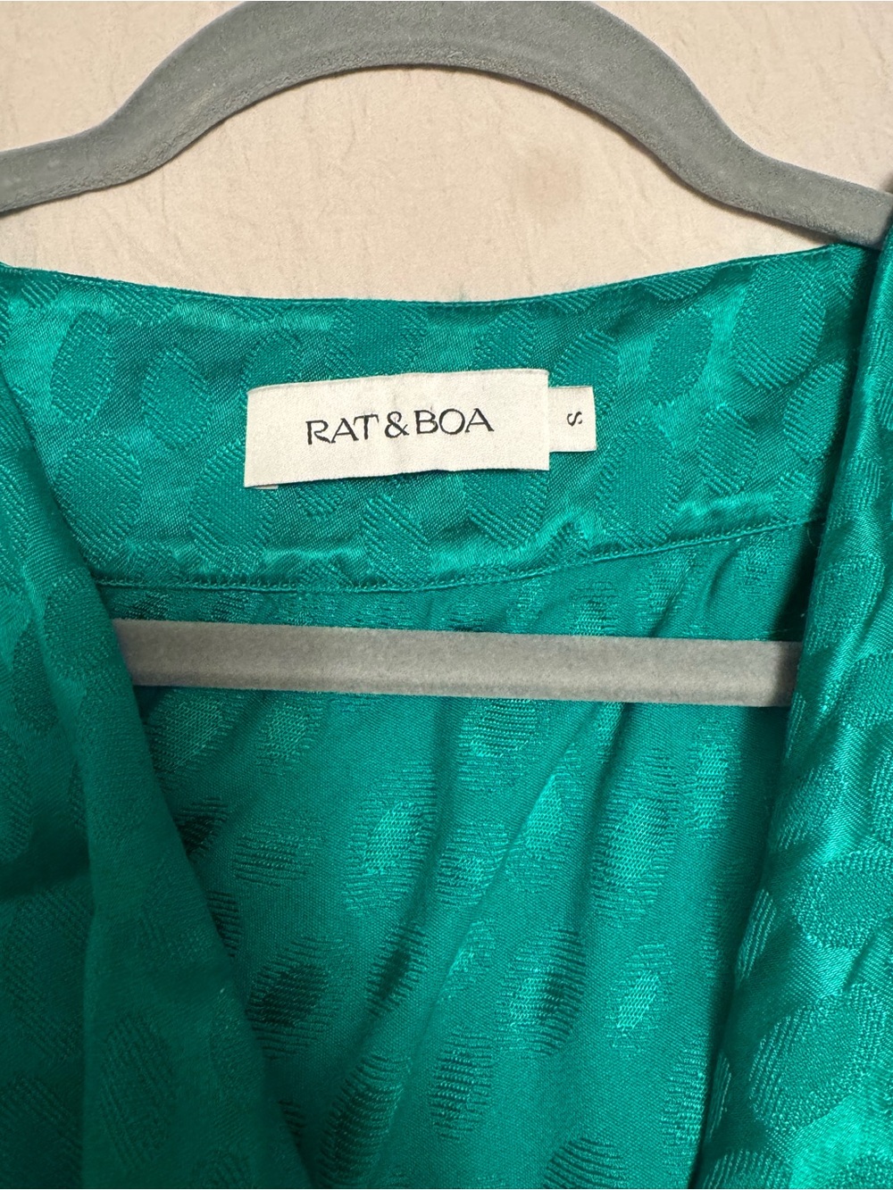 Rat and Boa Green Odessa Dress - Picture 4 of 4